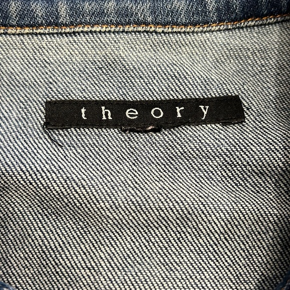 Theory vintage Jean jacket - Picture 2 of 4